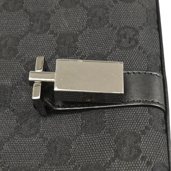 Gucci Black GG Jackie Handbag - Picture 4 of 11